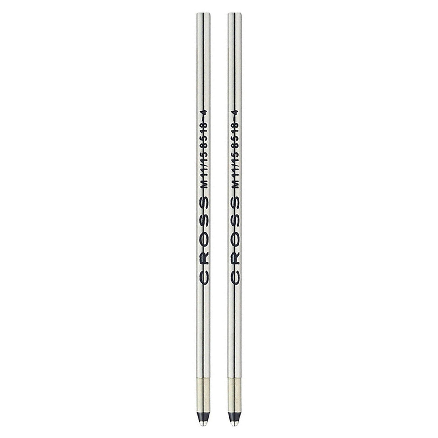 Cross Mini Ballpoint Pen Refill (Black - M - Pack of 2) 8518-4