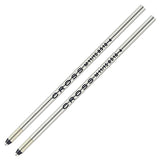 Cross Mini Ballpoint Pen Refill (Black - M - Pack of 2) 8518-4