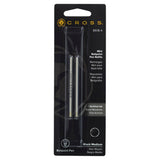 Cross Mini Ballpoint Pen Refill (Black - M - Pack of 2) 8518-4