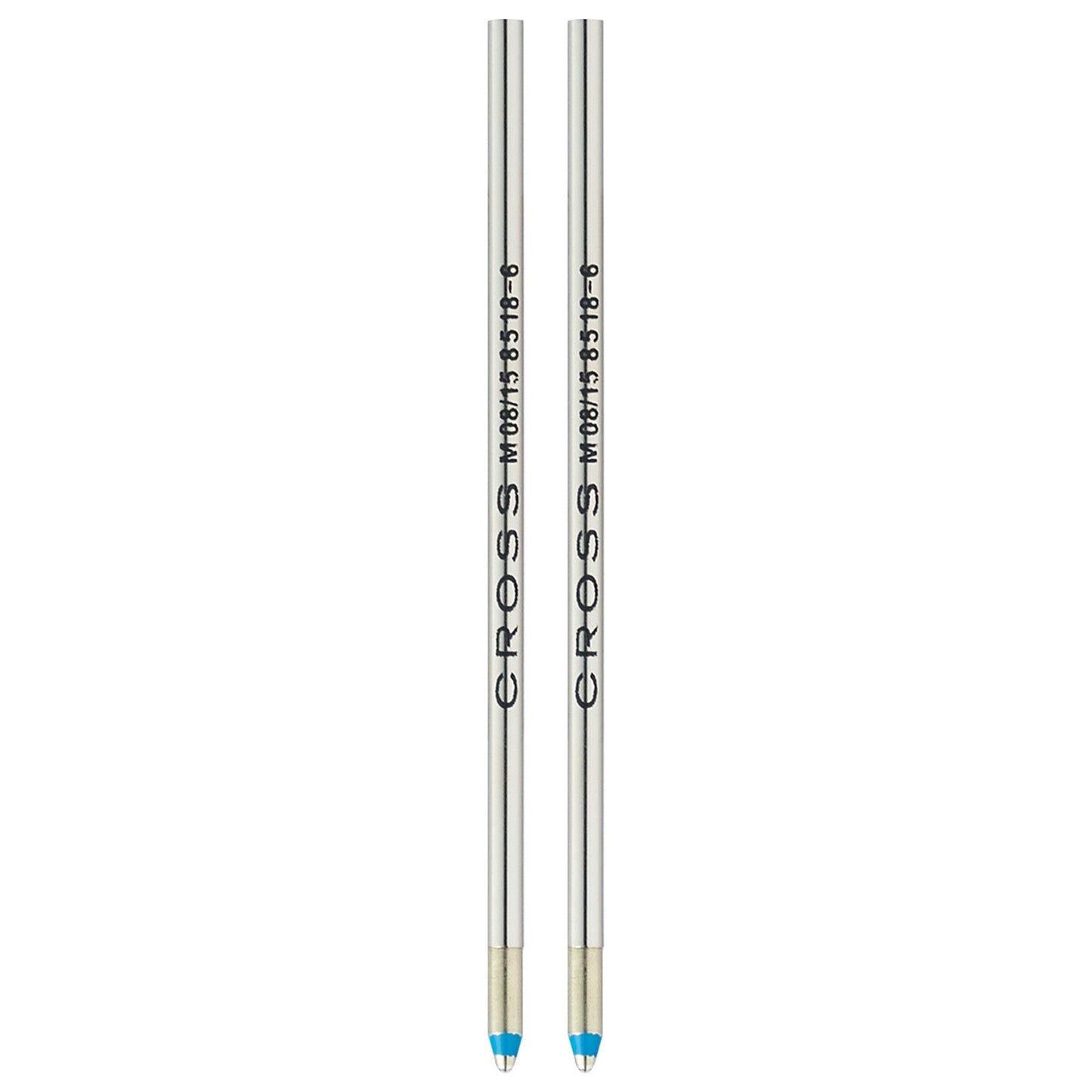 Cross Mini Ballpoint Pen Refill (Blue - M - Pack of 2) 8518-6