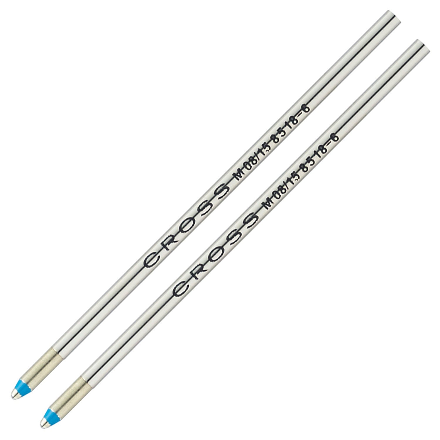 Cross Mini Ballpoint Pen Refill (Blue - M - Pack of 2) 8518-6