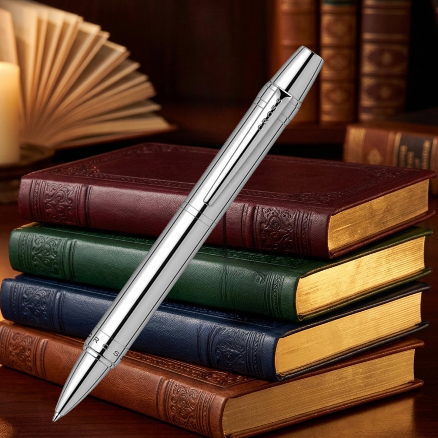 Cross Nile Pure Chrome CT Ballpoint Pen AT0382G-9