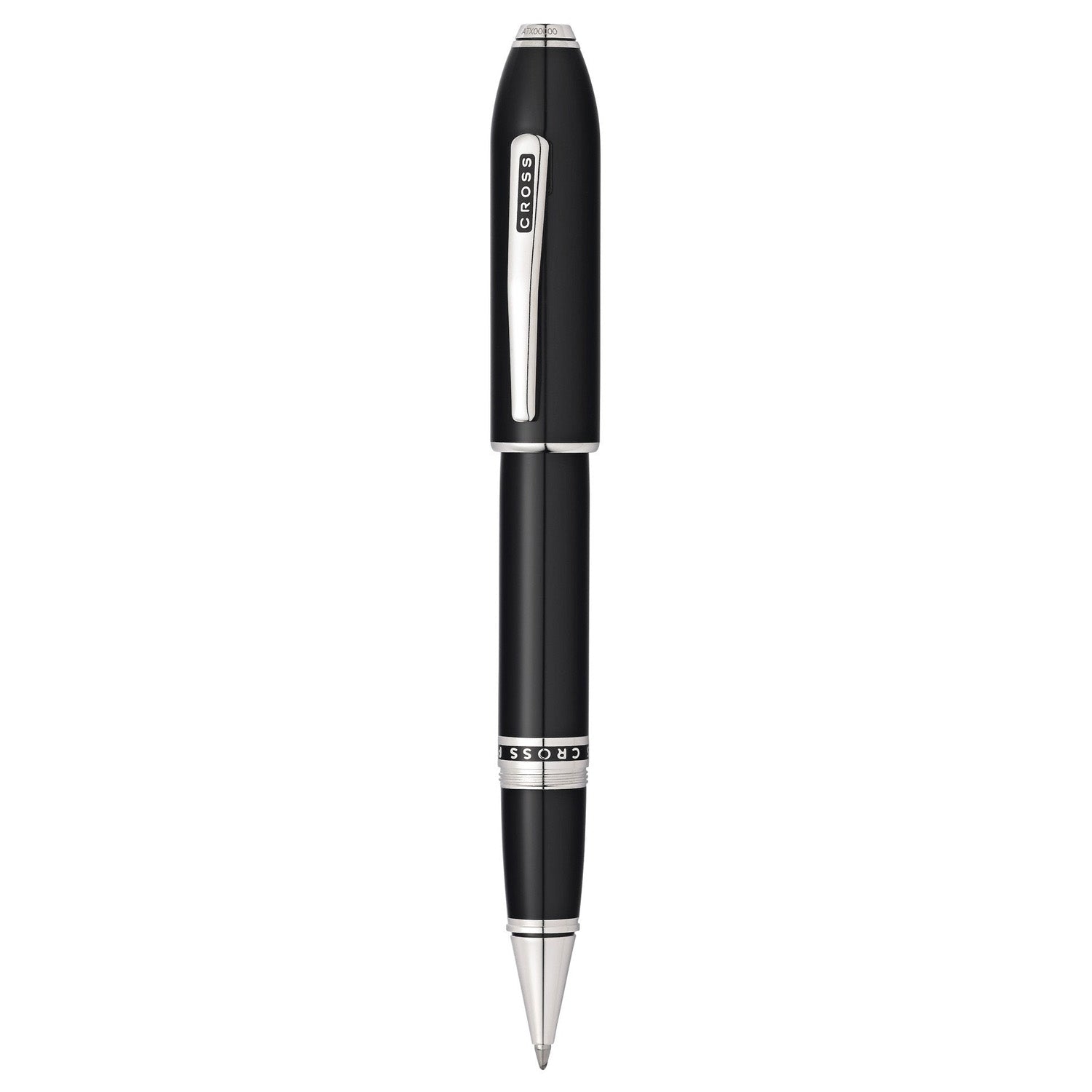 Cross Peerless 125 Black Lacquer CT Roller Ball Pen AT0705-1