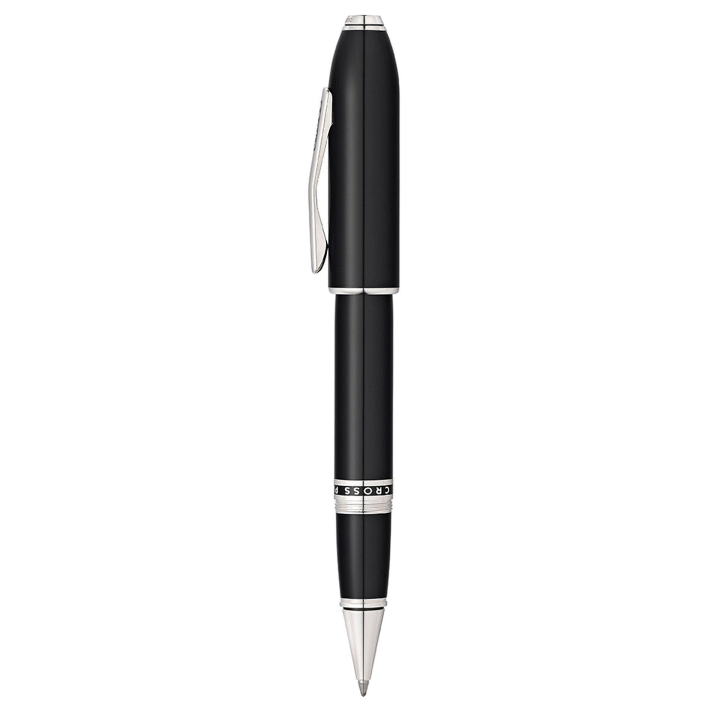 Cross Peerless 125 Black Lacquer CT Roller Ball Pen AT0705-1