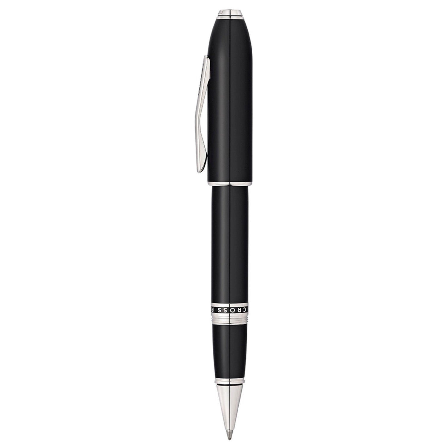 Cross Peerless 125 Black Lacquer CT Roller Ball Pen AT0705-1