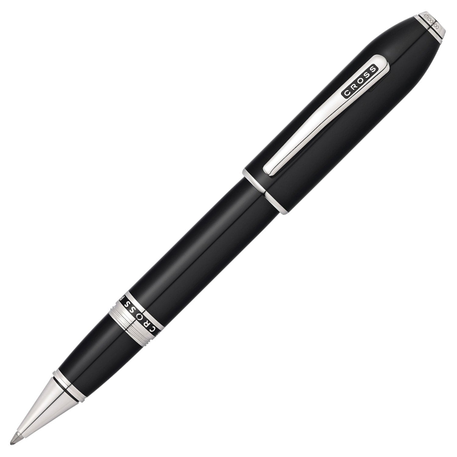 Cross Peerless 125 Black Lacquer CT Roller Ball Pen AT0705-1