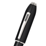 Cross Peerless 125 Black Lacquer CT Roller Ball Pen AT0705-1