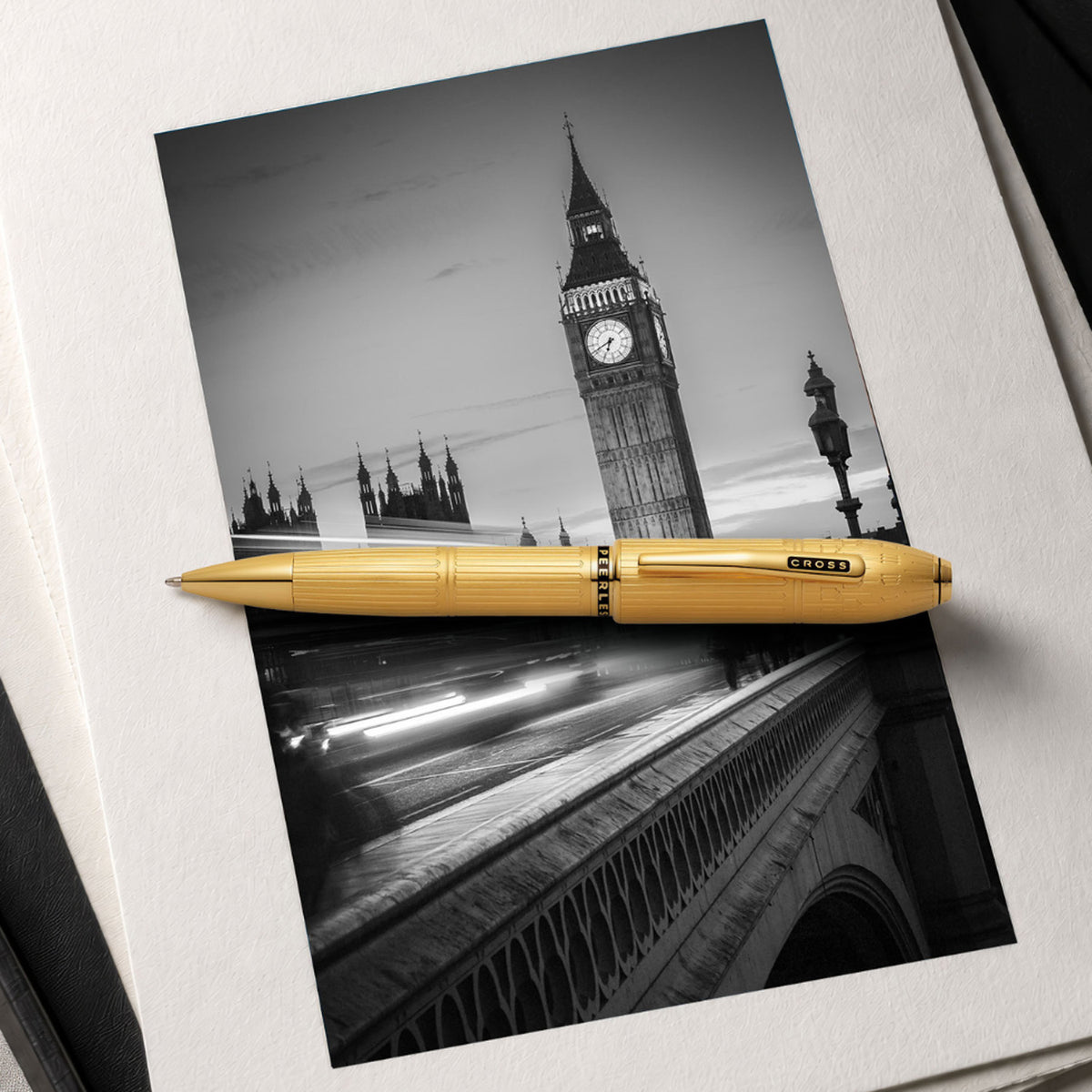 Cross Peerless 125 Citizen London Gold GT Ballpoint Pen AT0702-23