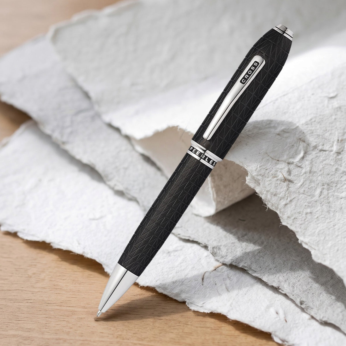 Cross Peerless 125 Citizen Tokyo Satin Black CT Ballpoint Pen AT0702-24
