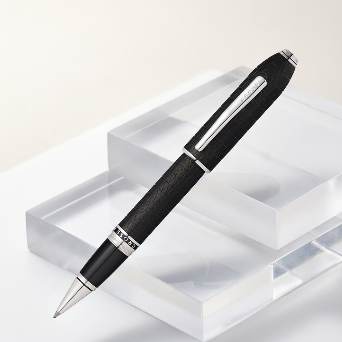 Cross Peerless 125 Citizen Tokyo Satin Black CT Roller Ball Pen AT0705-24