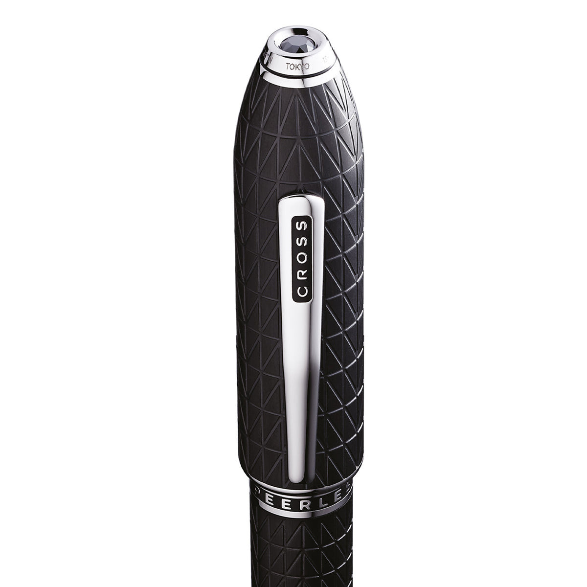 Cross Peerless 125 Citizen Tokyo Satin Black CT Roller Ball Pen AT0705-24