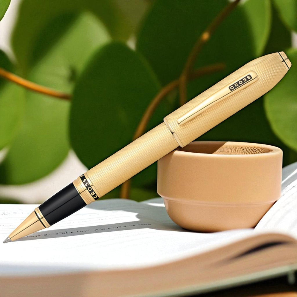 Cross Peerless 125 Gold GT Roller Ball Pen AT0705-4