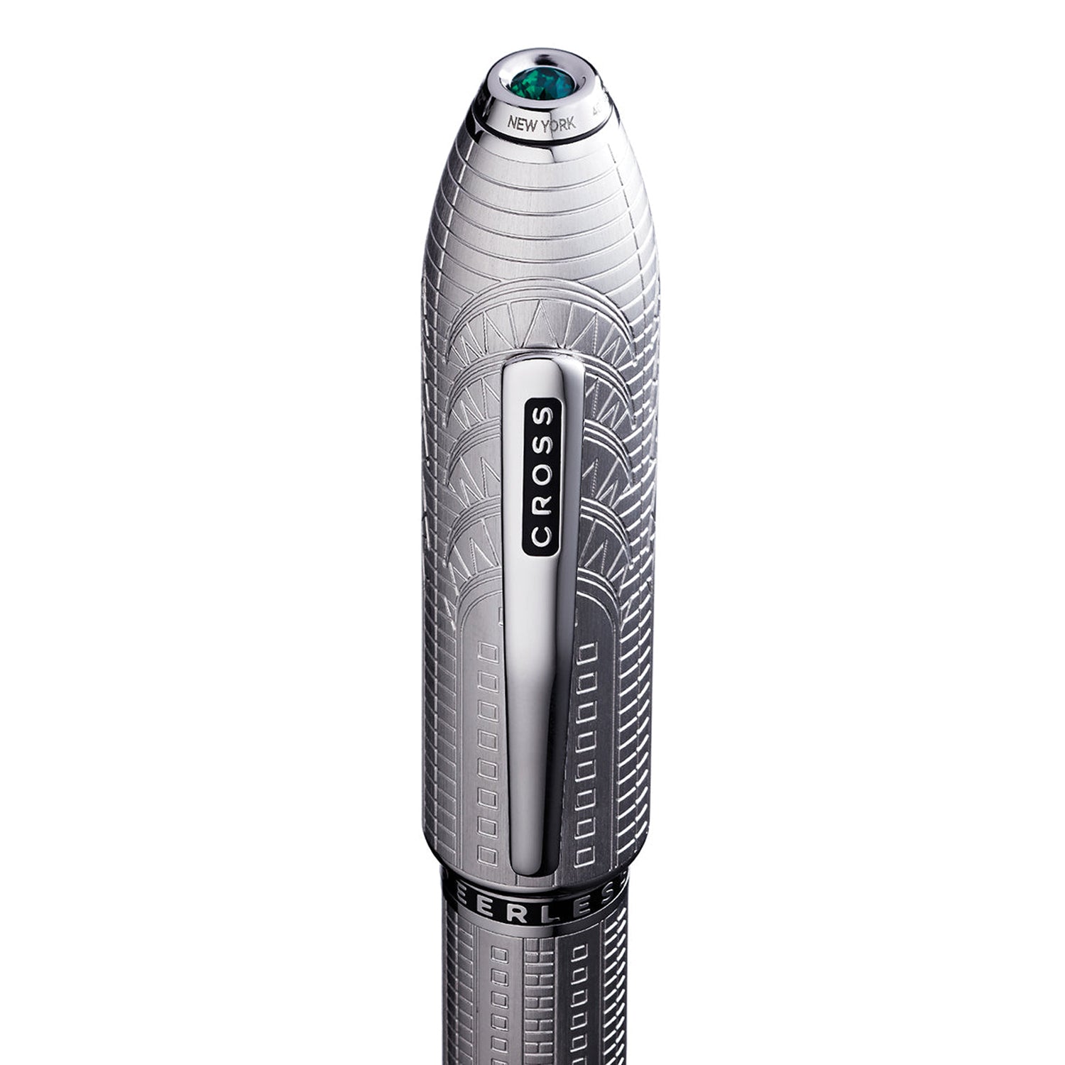 Cross Peerless 125 Citizen New York City Platinum CT Ballpoint Pen AT0702-22