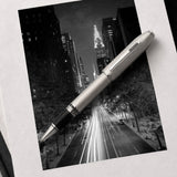Cross Peerless 125 Citizen New York City Platinum CT Roller Ball Pen AT0705-22