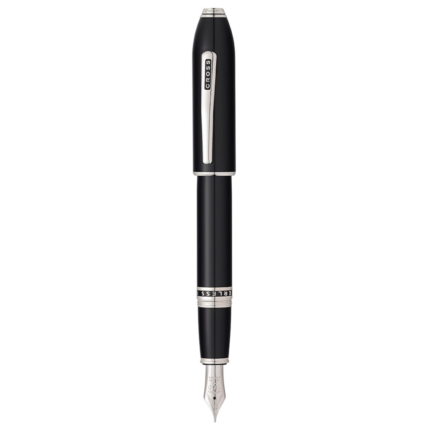 Cross Peerless 125 Obisidian Black CT Fountain Pen