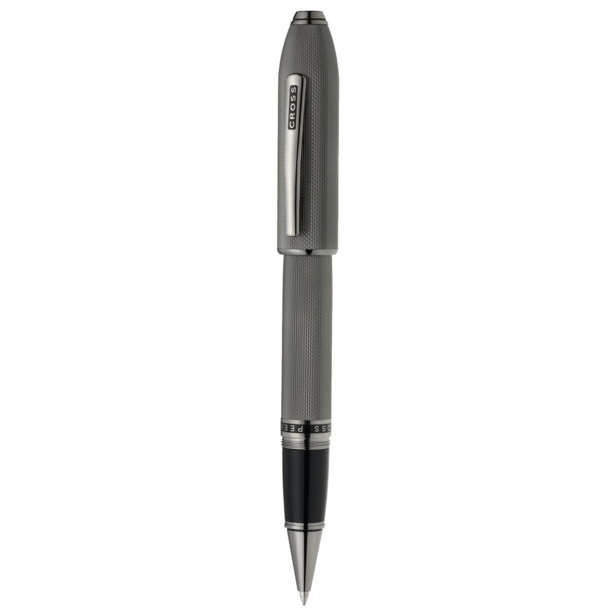 Cross Peerless 125 Polished Slate Gray PVD Roller Ball Pen AT0705-20