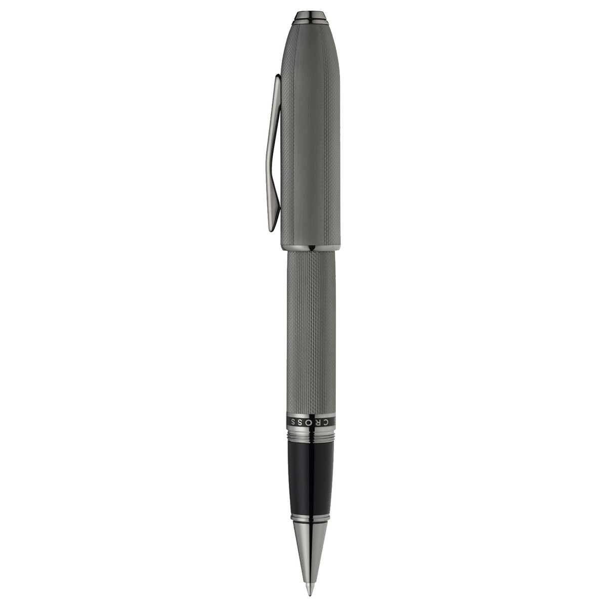 Cross Peerless 125 Polished Slate Gray PVD Roller Ball Pen AT0705-20