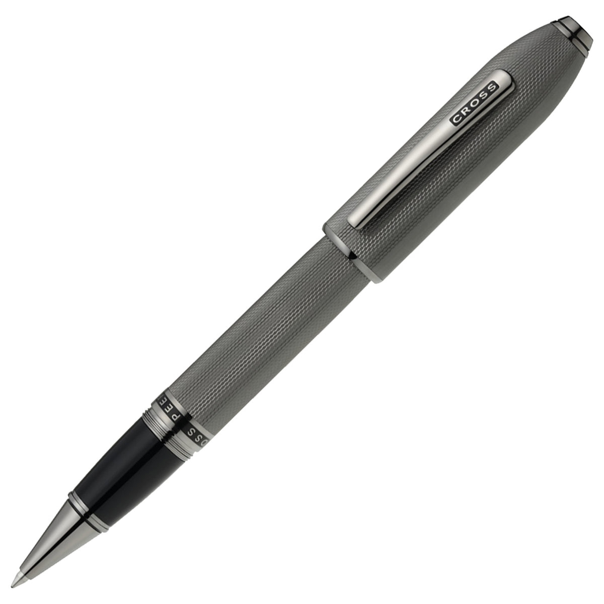 Cross Peerless 125 Polished Slate Gray PVD Roller Ball Pen AT0705-20