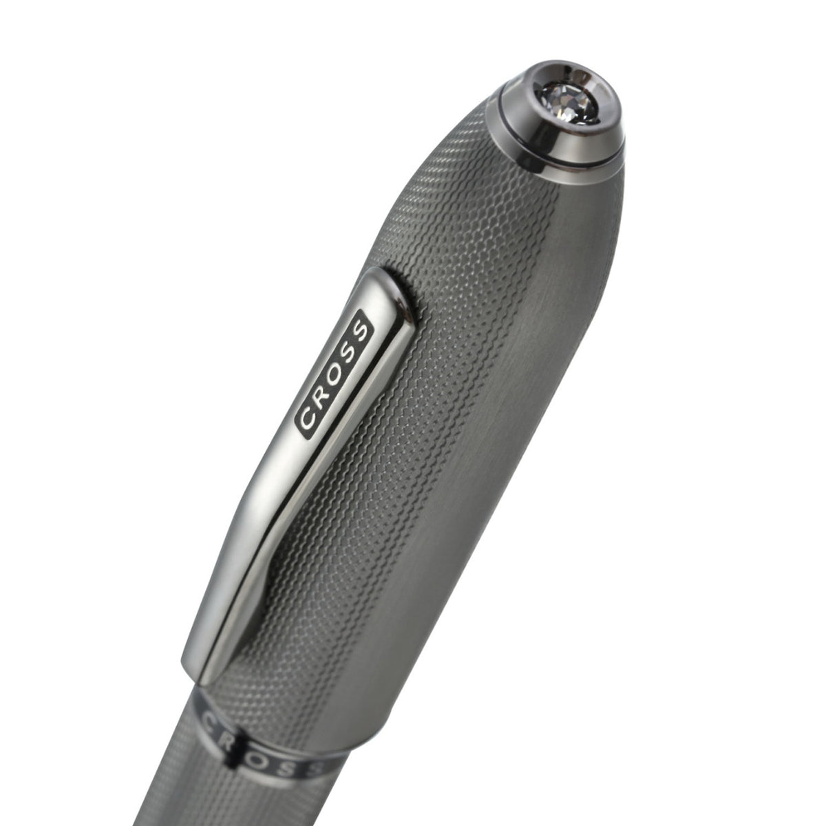 Cross Peerless 125 Polished Slate Gray PVD Roller Ball Pen AT0705-20