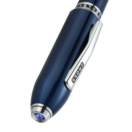 Cross Peerless 125 Translucent Cobalt Blue CT Roller Ball Pen AT0705-21