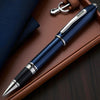 Cross Peerless 125 Translucent Cobalt Blue CT Roller Ball Pen AT0705-21