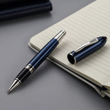 Cross Peerless 125 Translucent Cobalt Blue CT Roller Ball Pen AT0705-21