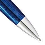 Cross Peerless 125 Translucent Quartz Blue CT Ballpoint Pen AT0702-14