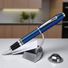 Cross Peerless 125 Translucent Quartz Blue CT Roller Ball Pen AT0705-14
