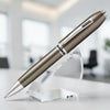 Cross Peerless 125 Translucent Titanium Gray CT Ballpoint Pen AT0702-13