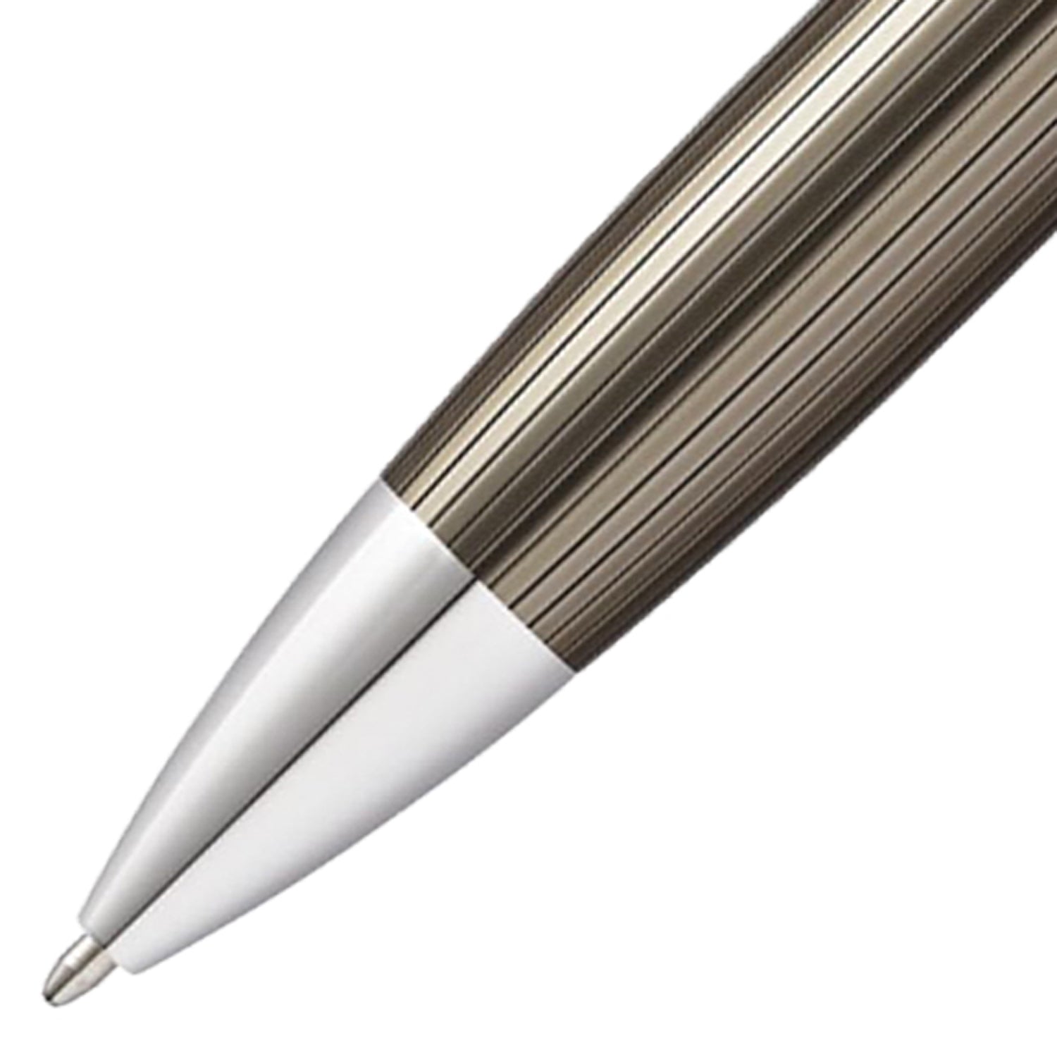 Cross Peerless 125 Translucent Titanium Gray CT Ballpoint Pen AT0702-13