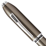 Cross Peerless 125 Translucent Titanium Gray CT Ballpoint Pen AT0702-13