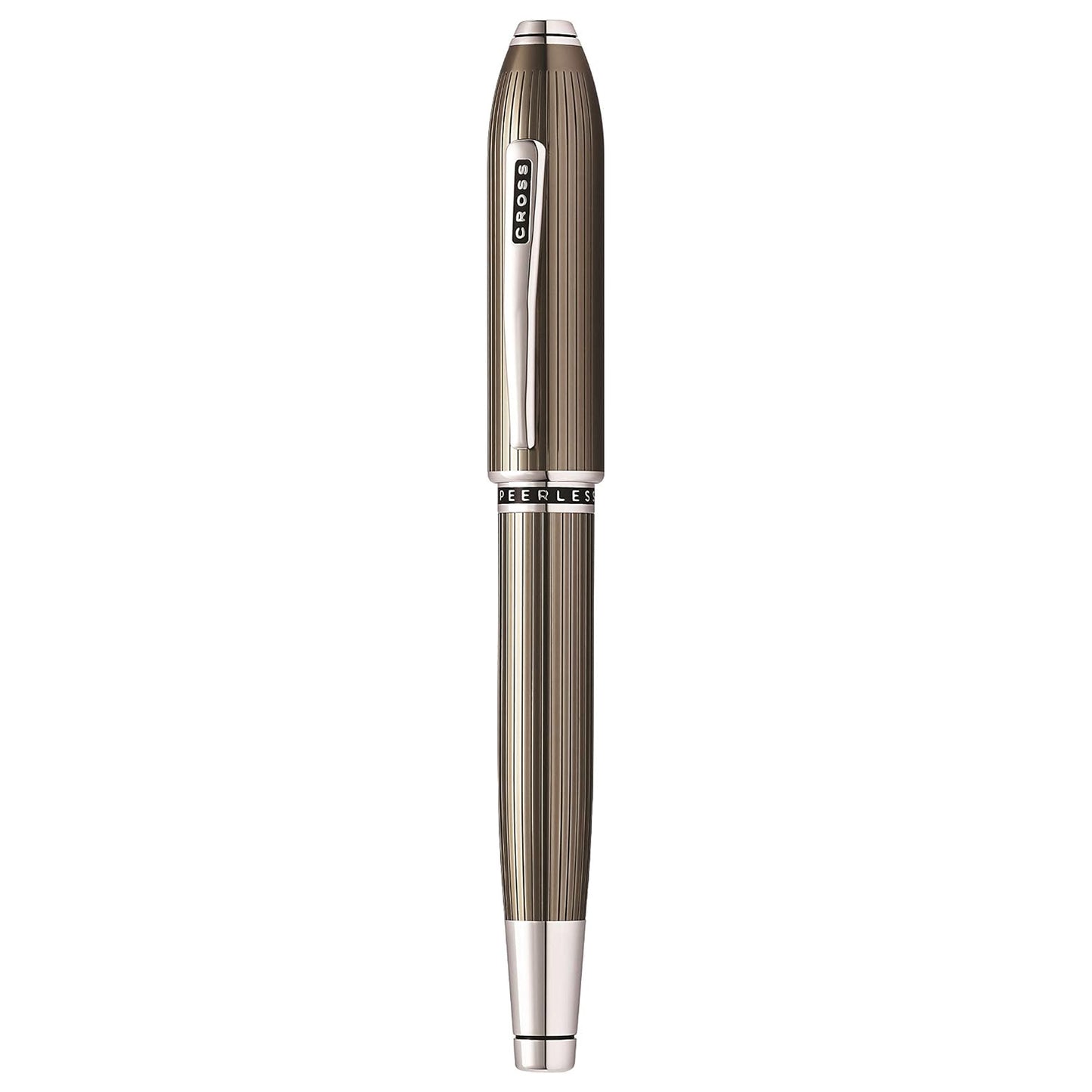 Cross Peerless 125 Translucent Titanium Gray CT Fountain Pen