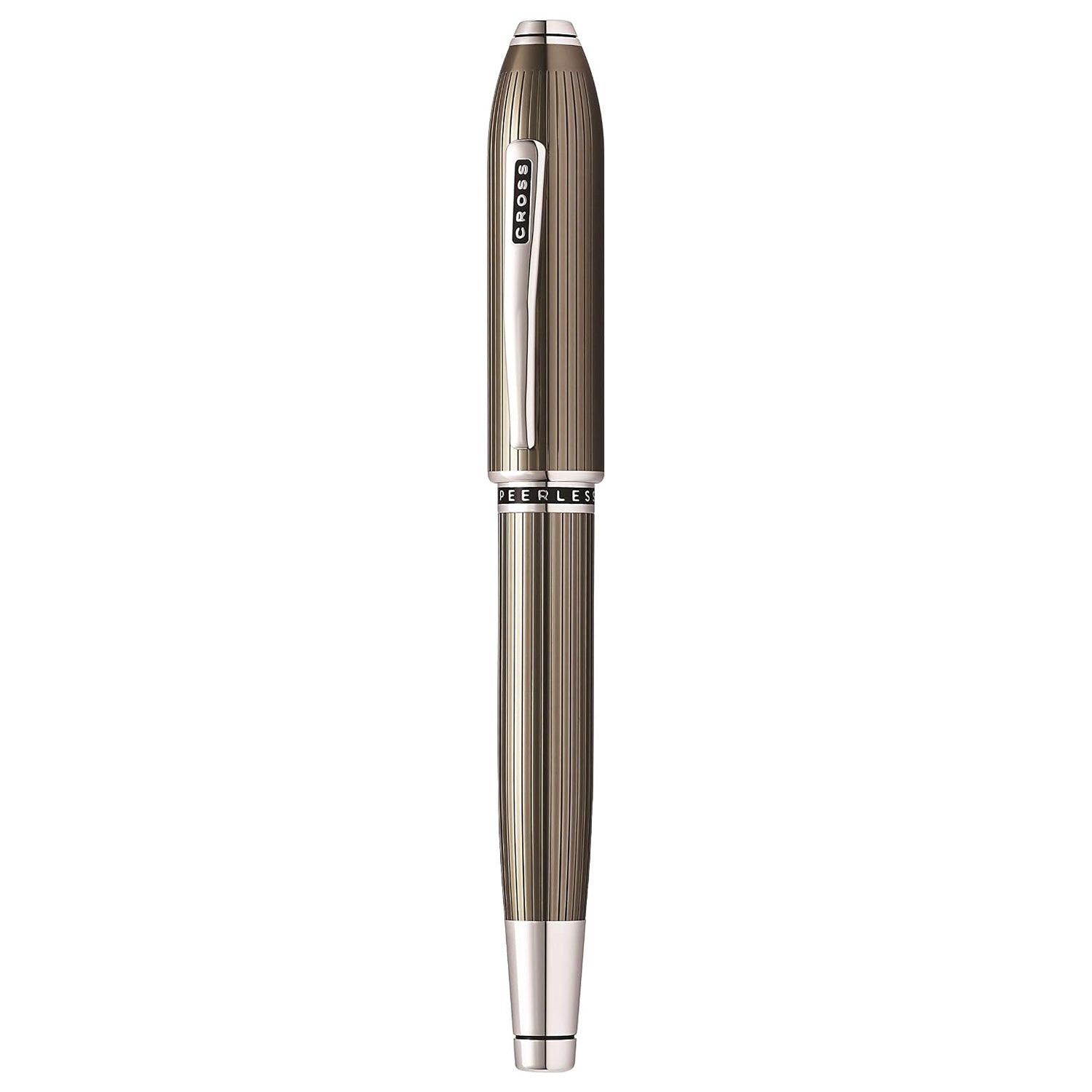 Cross Peerless 125 Translucent Titanium Gray CT Fountain Pen