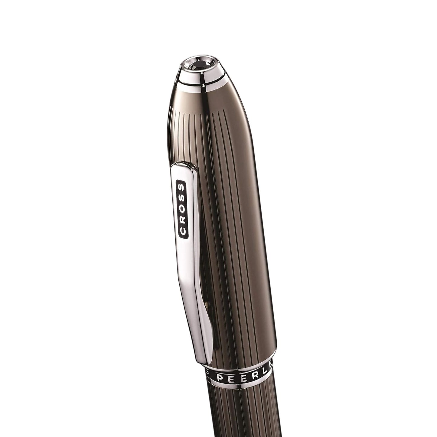 Cross Peerless 125 Translucent Titanium Gray CT Fountain Pen