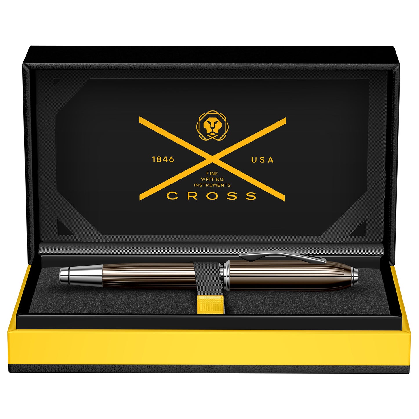 Cross Peerless 125 Translucent Titanium Gray CT Fountain Pen