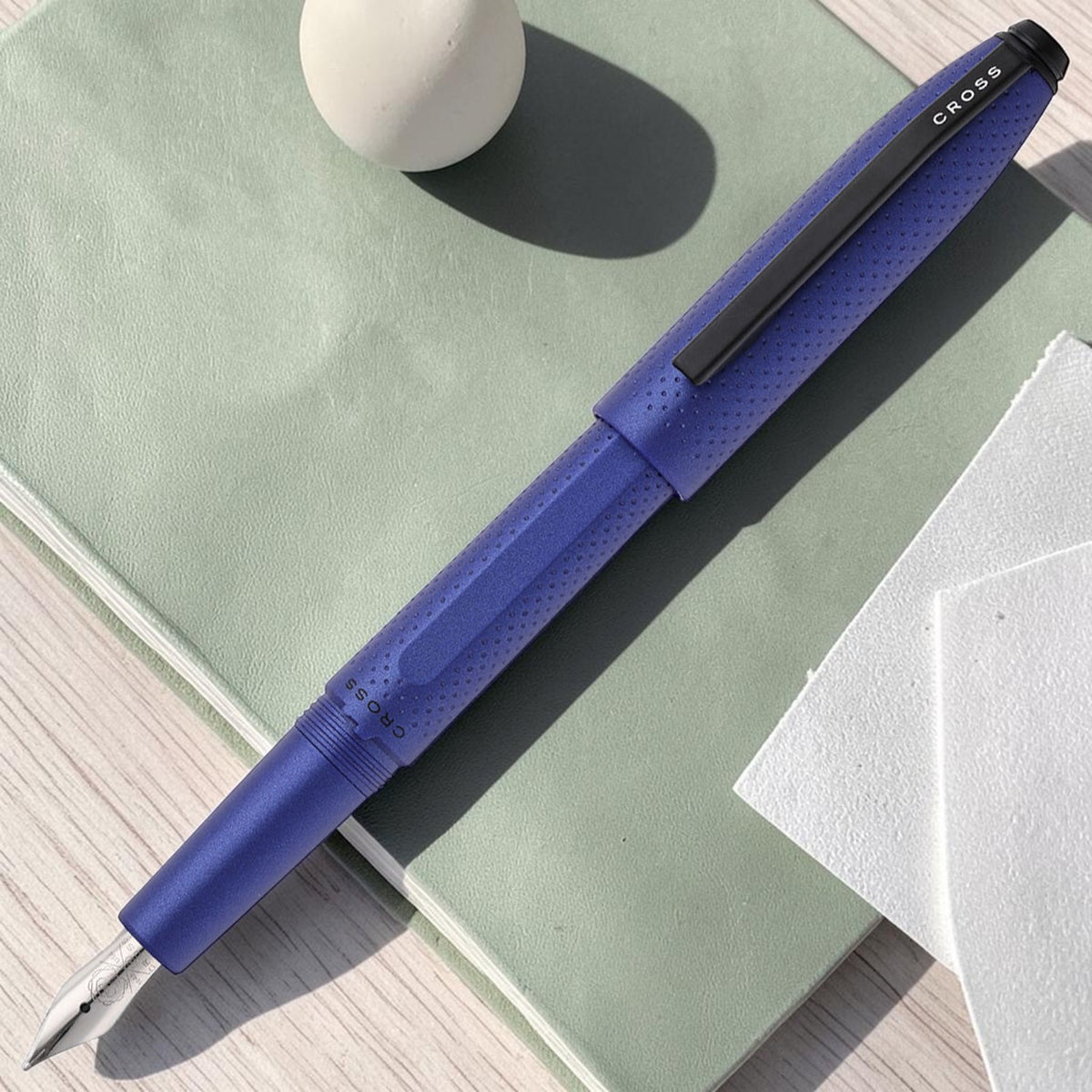 Cross Prism Deep Sea Blue PVD Fountain Pen