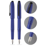 Cross Prism Deep Sea Blue PVD Fountain Pen