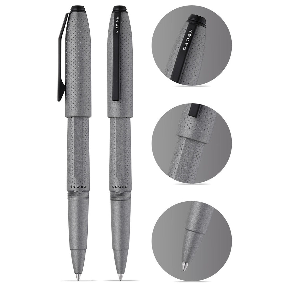Cross Prism Graphite PVD Roller Ball Pen AT0795-2