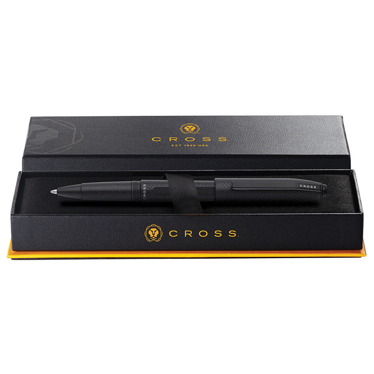 Cross Prism Obsidian Black PVD Ballpoint Pen AT0792-1