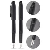 Cross Prism Obsidian Black PVD Fountain Pen