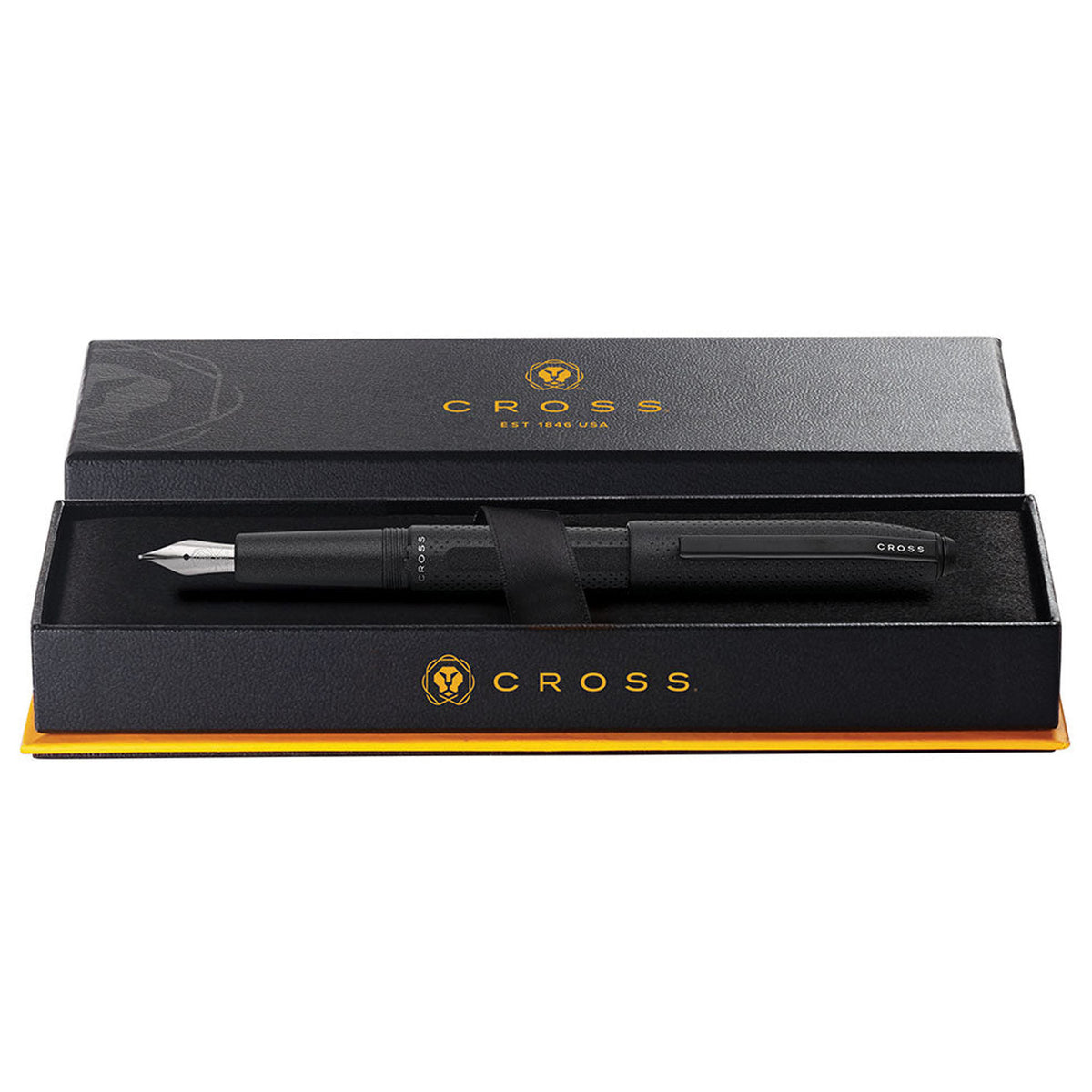 Cross Prism Obsidian Black PVD Fountain Pen