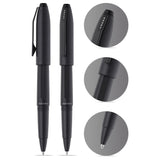 Cross Prism Obsidian Black PVD Roller Ball Pen AT0795-1