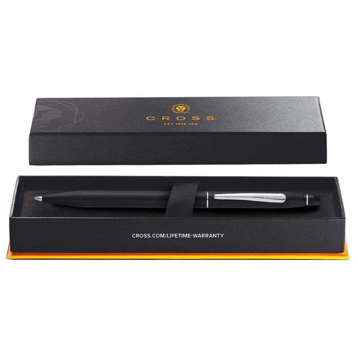 Cross Prism Obsidian Black PVD Roller Ball Pen AT0795-1