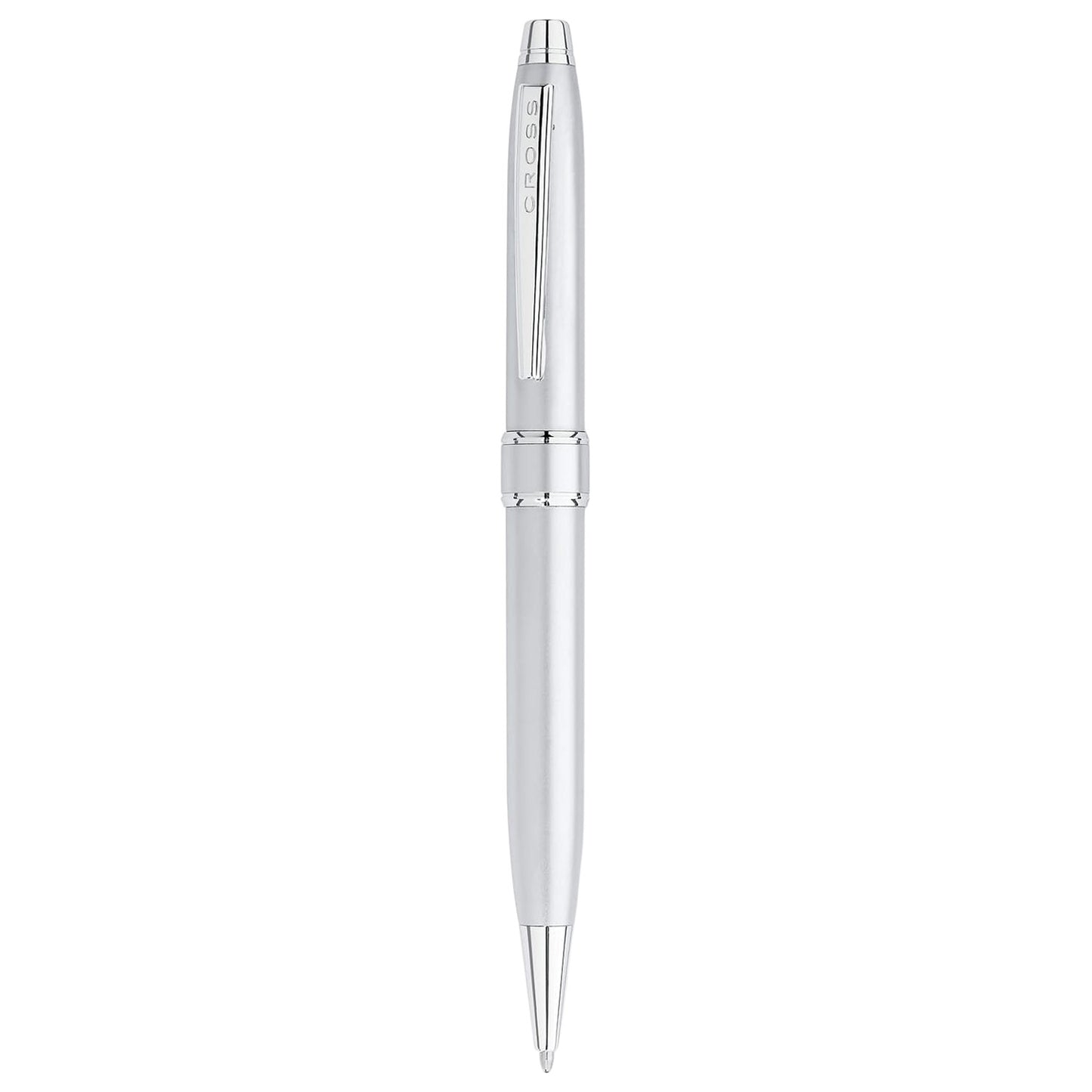 Cross Stratford Satin Chrome CT Ballpoint Pen AT0172-2