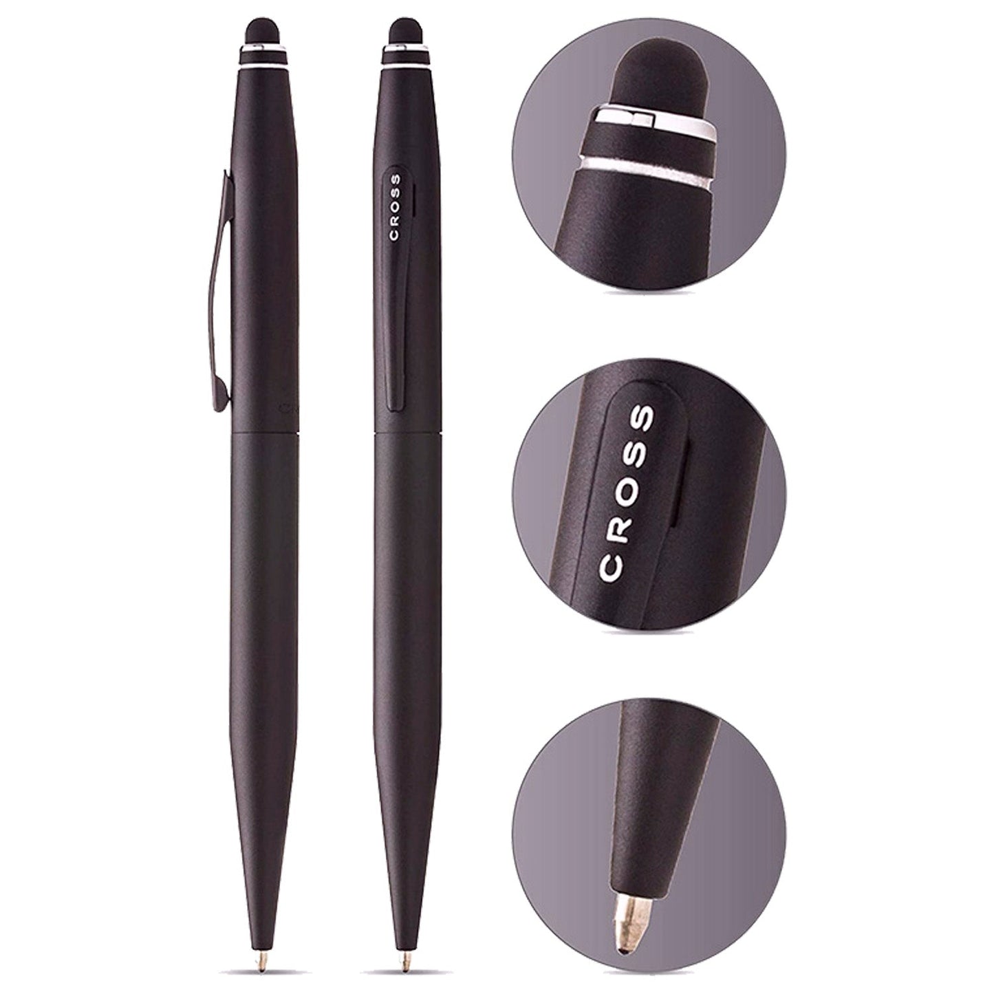 Cross Tech2 Satin Black Ballpoint Pen AT0652-1