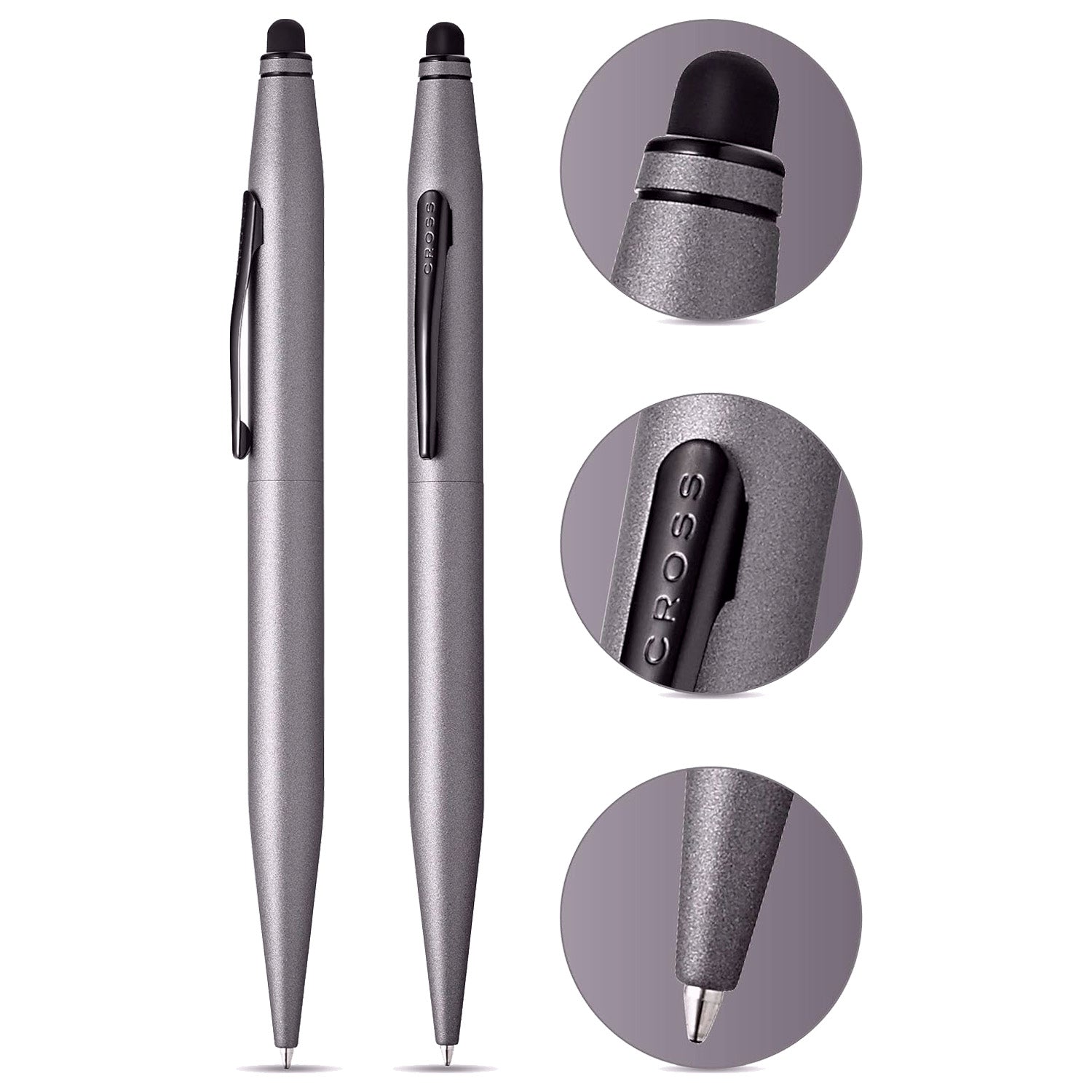 Cross Tech2 Titanium Grey Ballpoint Pen AT0652-14