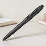 Cross Townsend Black Micro Knurl PVD Ballpoint Pen AT0042-62