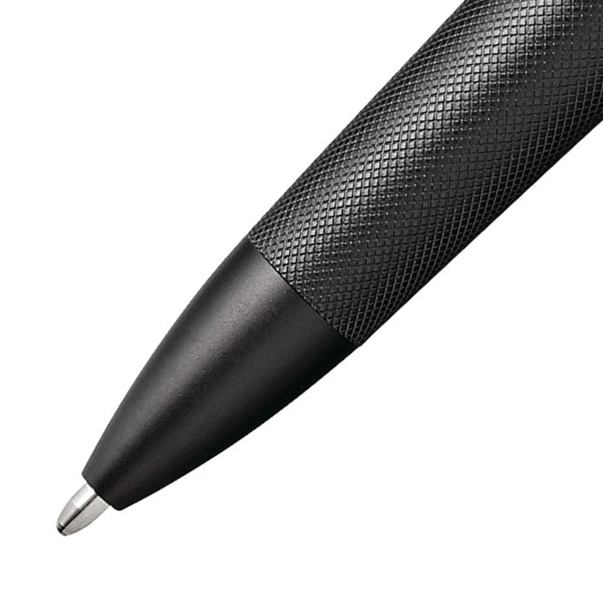 Cross Townsend Black Micro Knurl PVD Ballpoint Pen AT0042-62