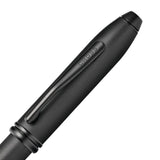 Cross Townsend Black Micro Knurl PVD Ballpoint Pen AT0042-62