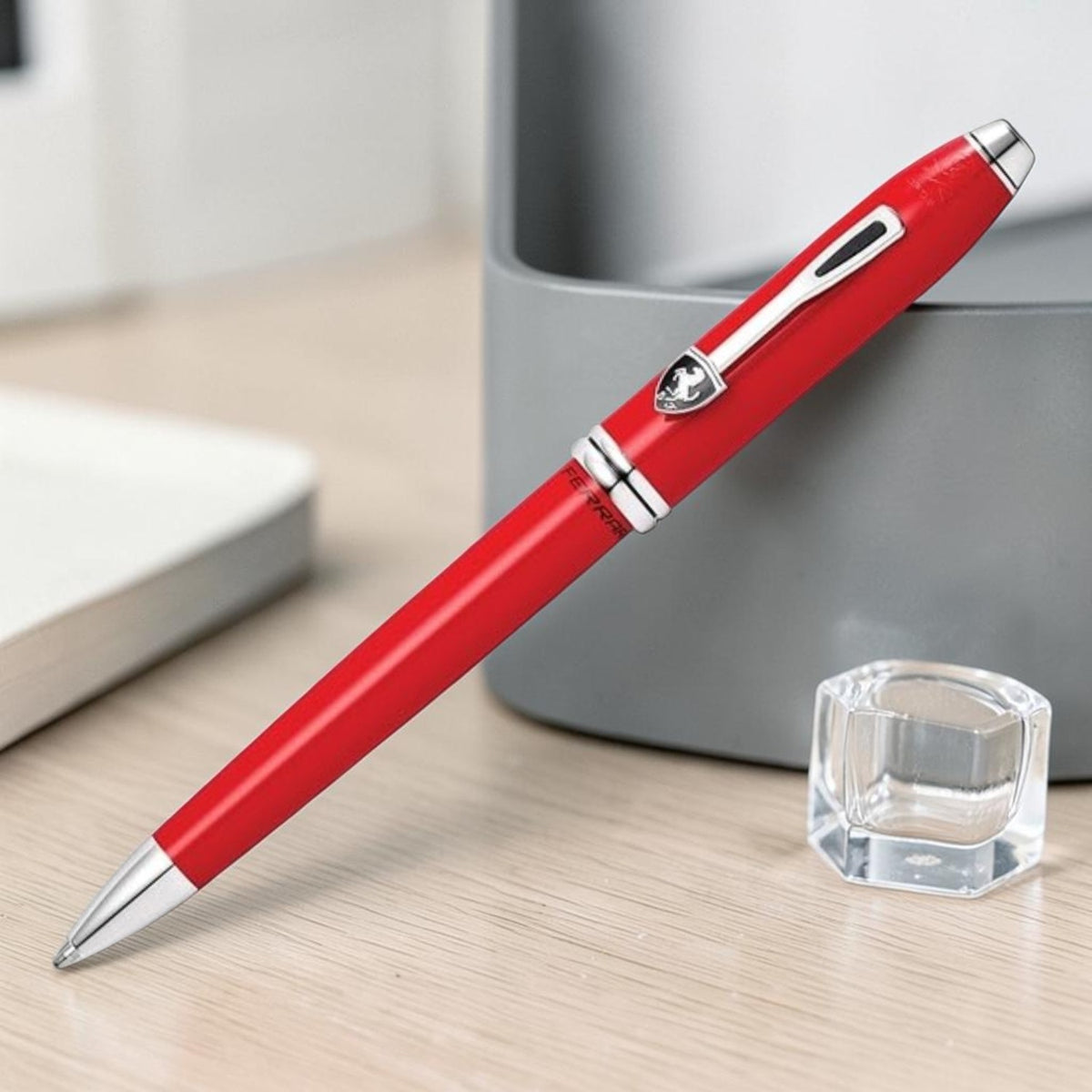 Cross Townsend Ferrari Glossy Rosso Corsa Red CT Ballpoint Pen FR0042-57 (Limited Edition)